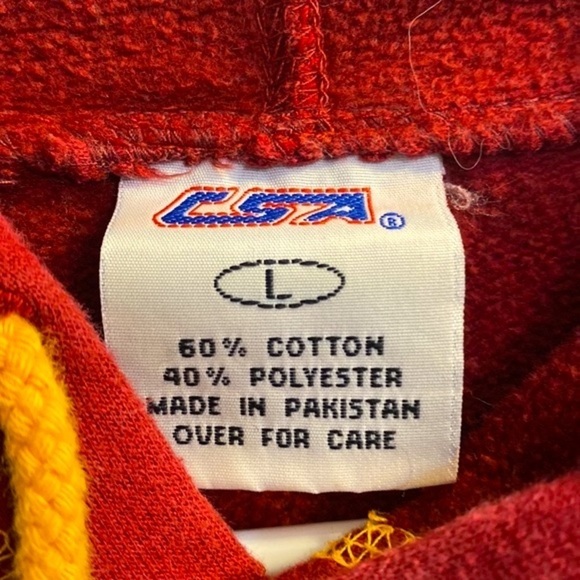 University of Minnesota Golden Gophers Cotton & Polyester Hoodie Sweatshirt - Picture 5 of 6